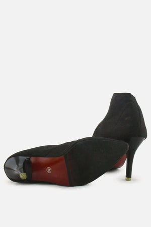 Zara Stilettos Heels Sock Boots | Textile - sundaybazar