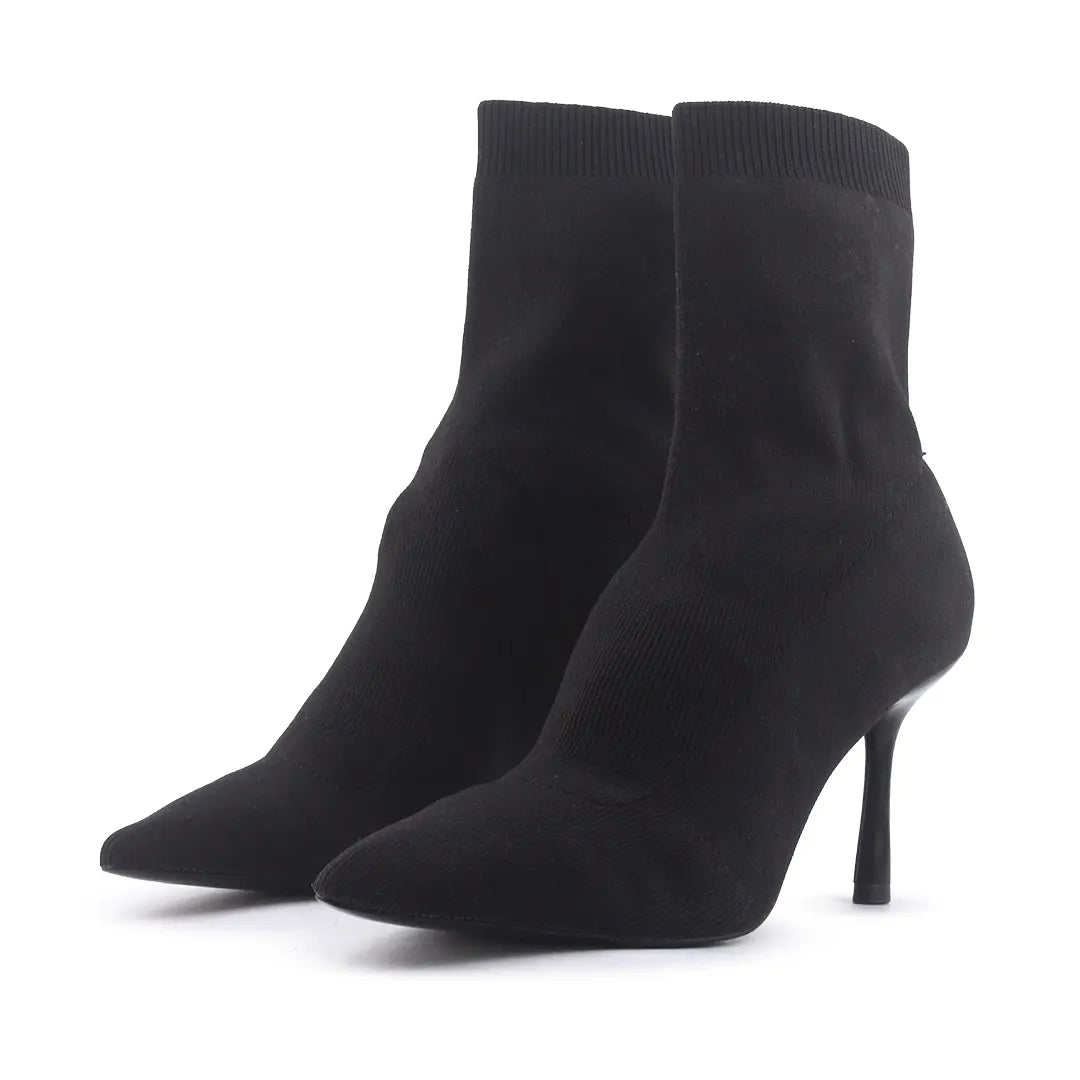 Stradivarius Sock Ankle Boot