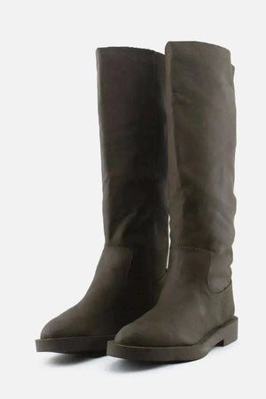 Zara Knee High Boots | 100% Authentic Leather - sundaybazar