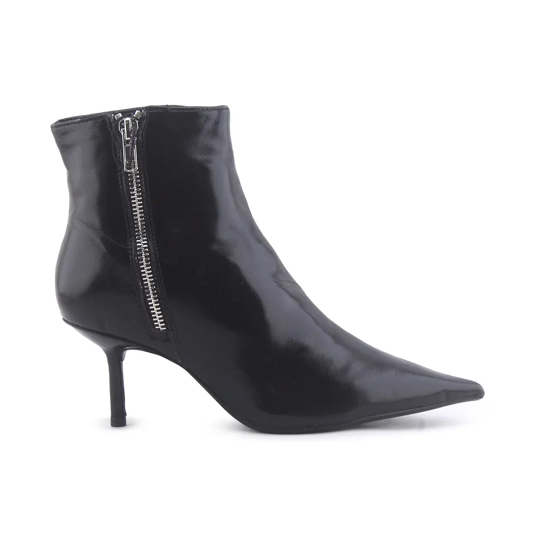 Zara Zipper Ankle Boot | 100% Authentic Leather
