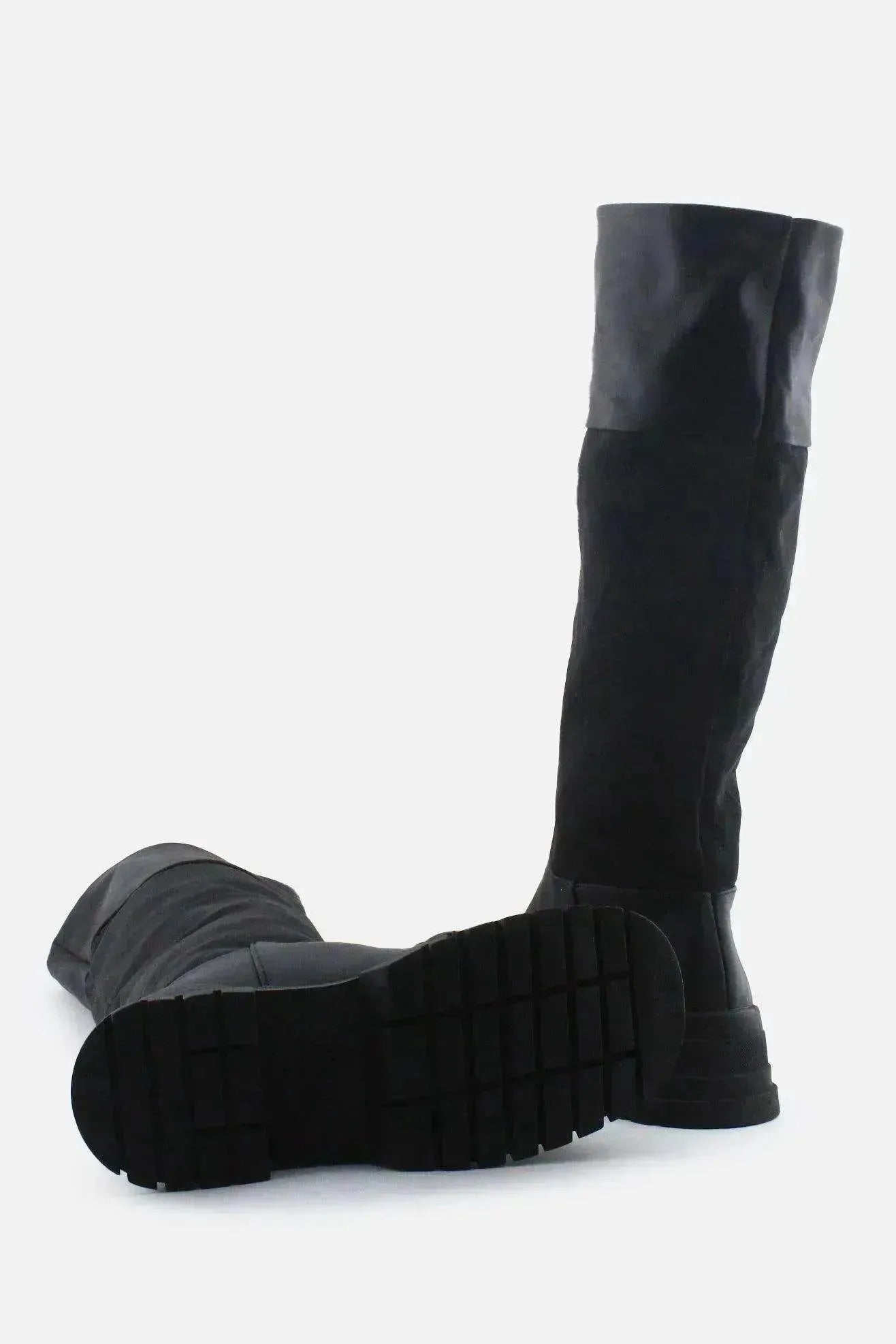 Zara Knee High Boots | 100% Authentic Leather - sundaybazar