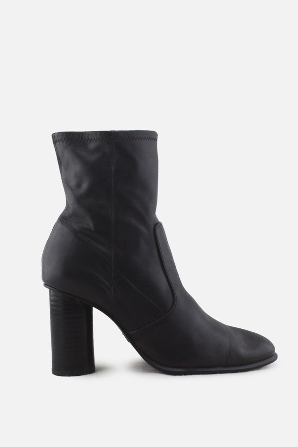 Zara Zipper Block Ankle Boots | 100% Authentic Leather