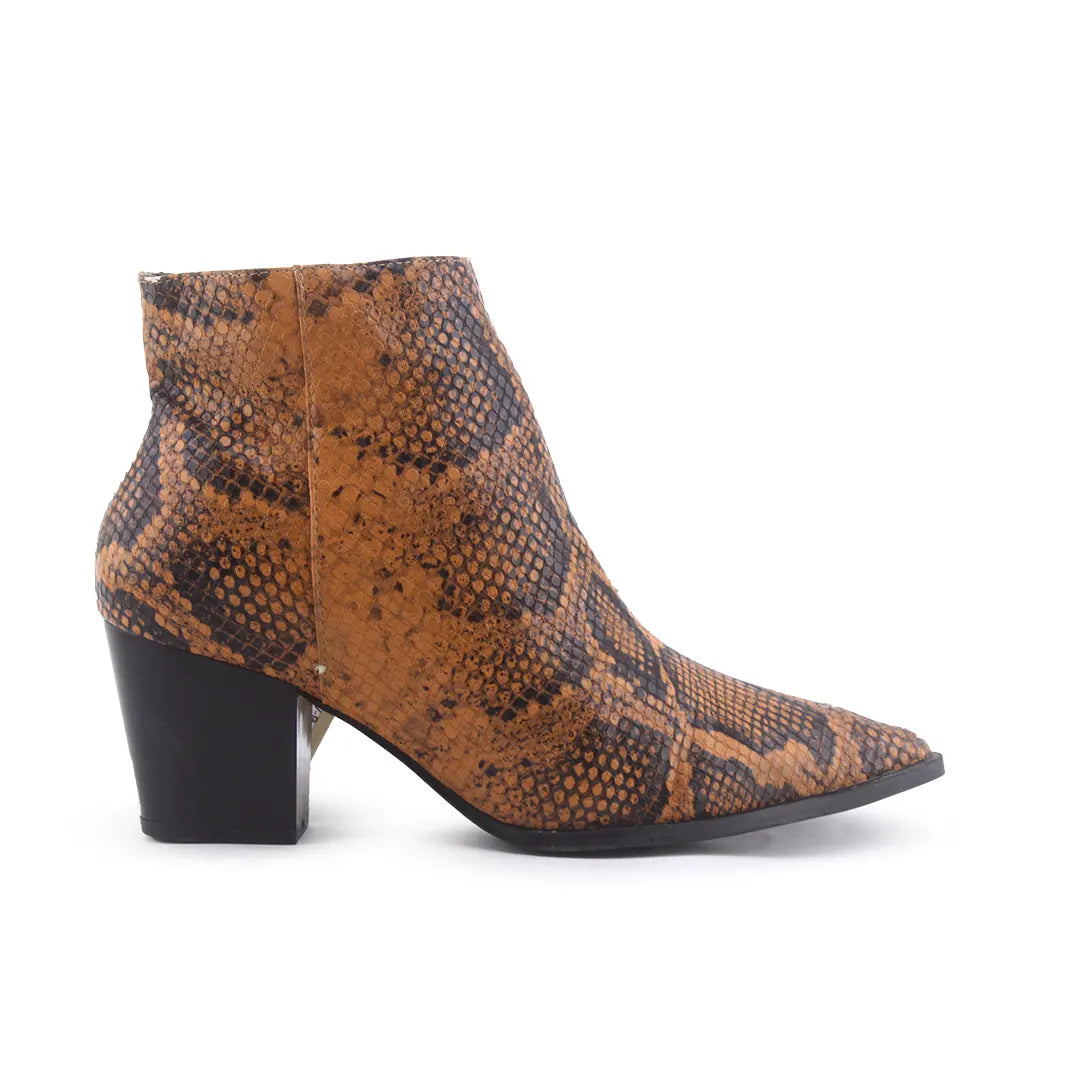 Mango Zipper Ankle Boot | 100% Authentic Leather
