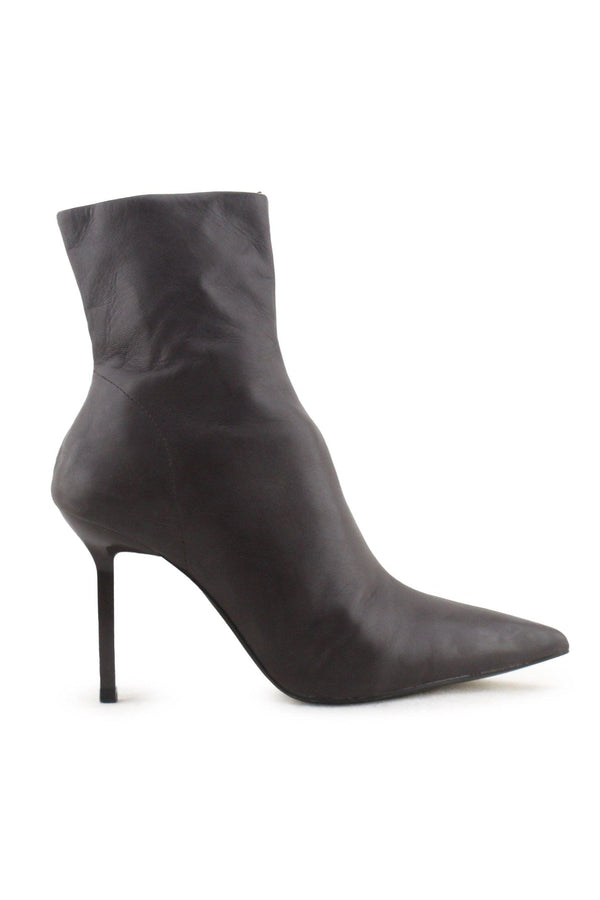 Zara Zipper Stilettos Heels Ankle Boots | 100% Authentic Leather