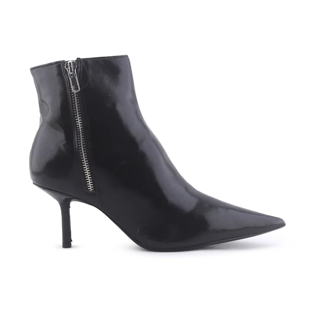 Zara Zipper Ankle Boot | 100% Authentic Leather