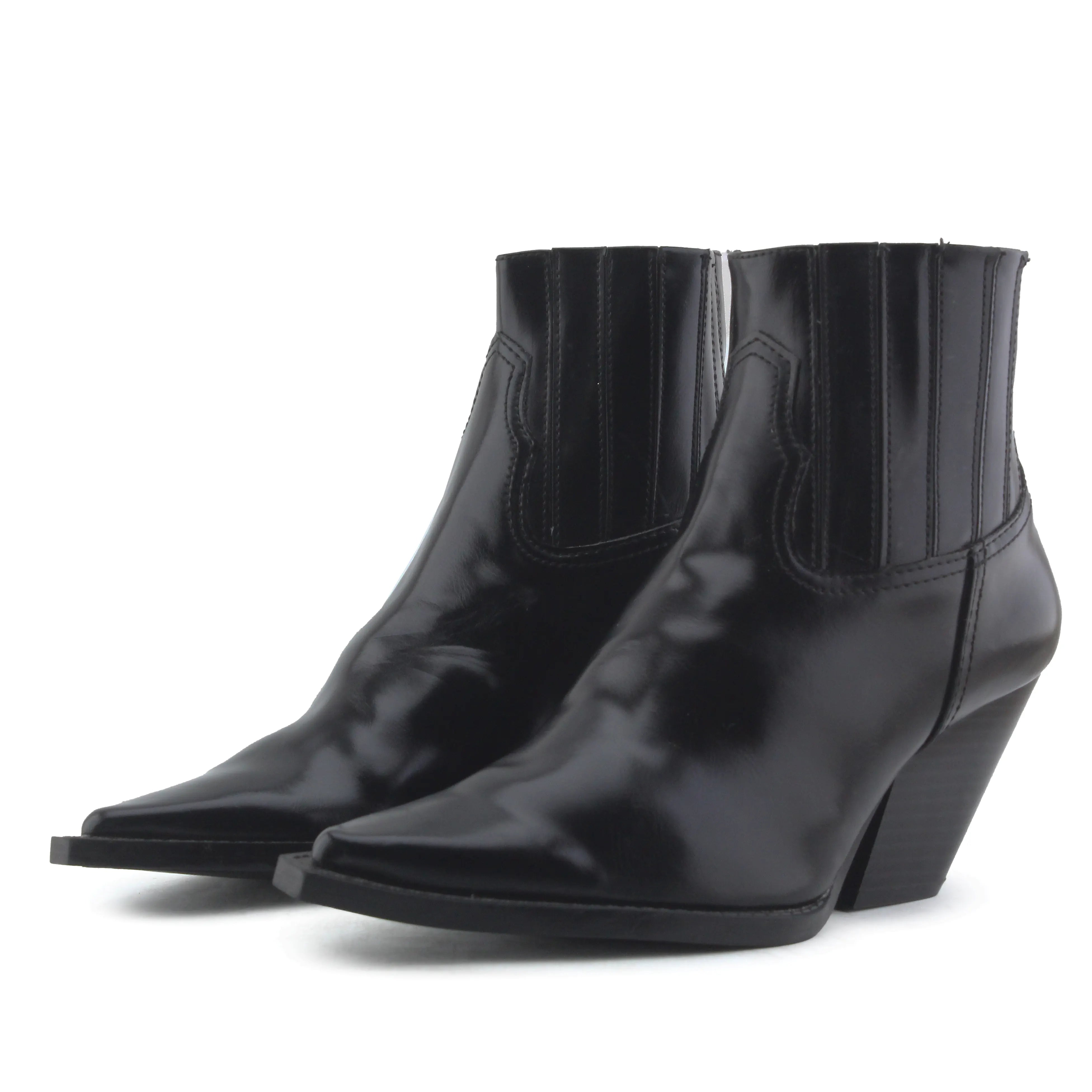 Zara Stretchable Ankle Boot | 100% Authentic Leather