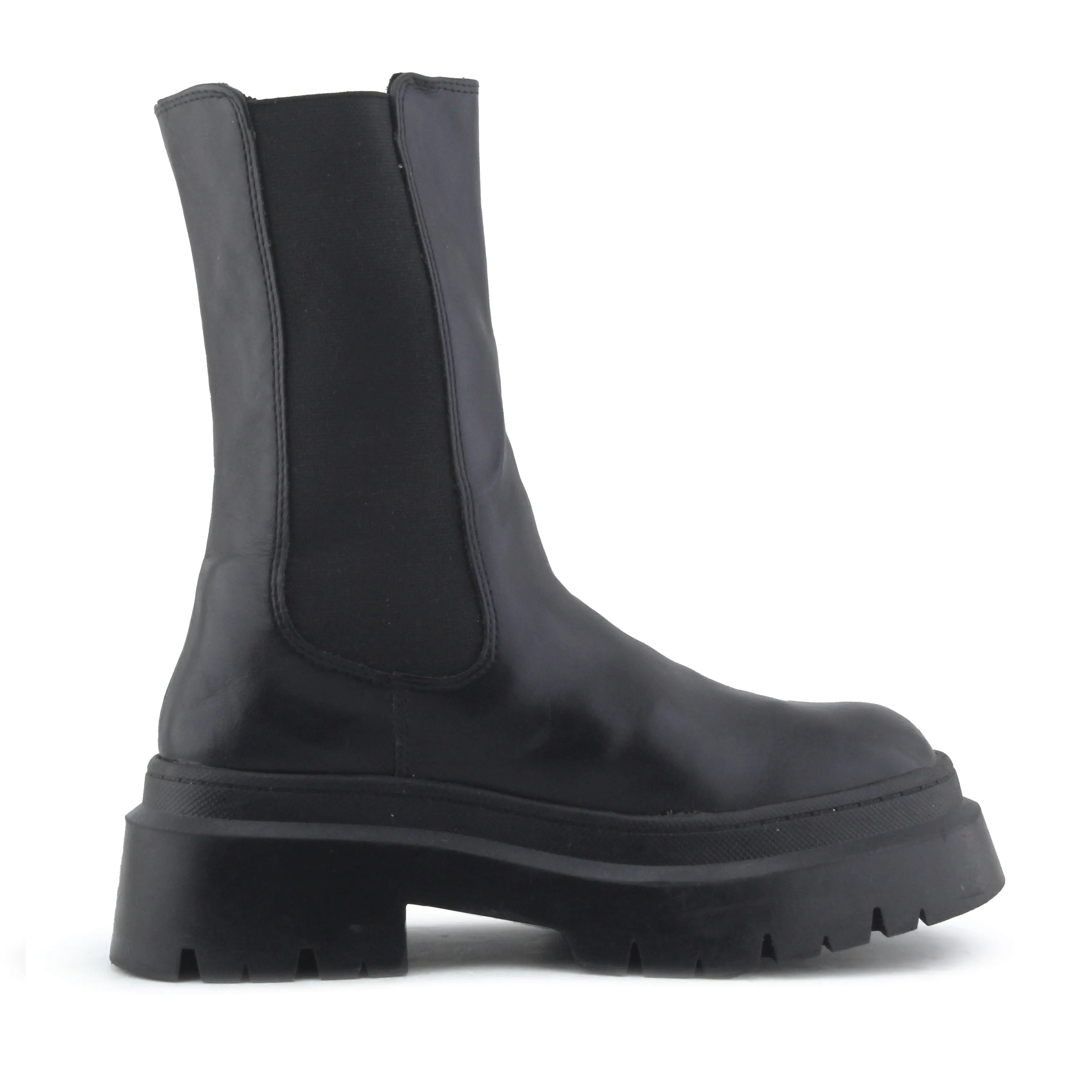 Pull & Bear Stretchable Ankle Boot | 100% Authentic Leather