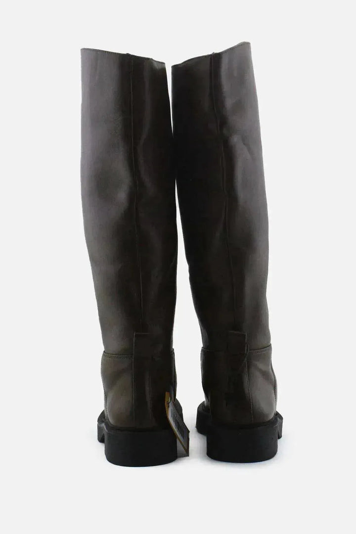 Zara Knee High Boots | 100% Authentic Leather - sundaybazar