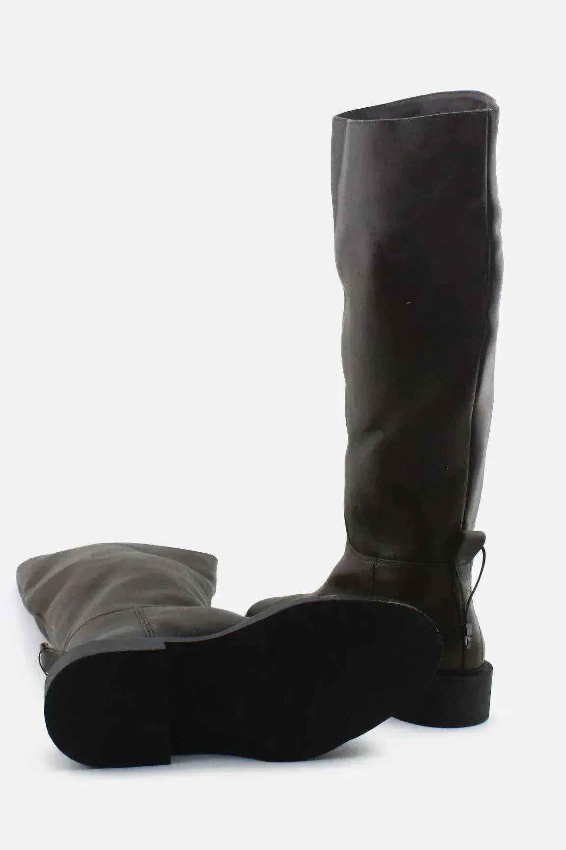 Zara Knee High Boots | 100% Authentic Leather - sundaybazar