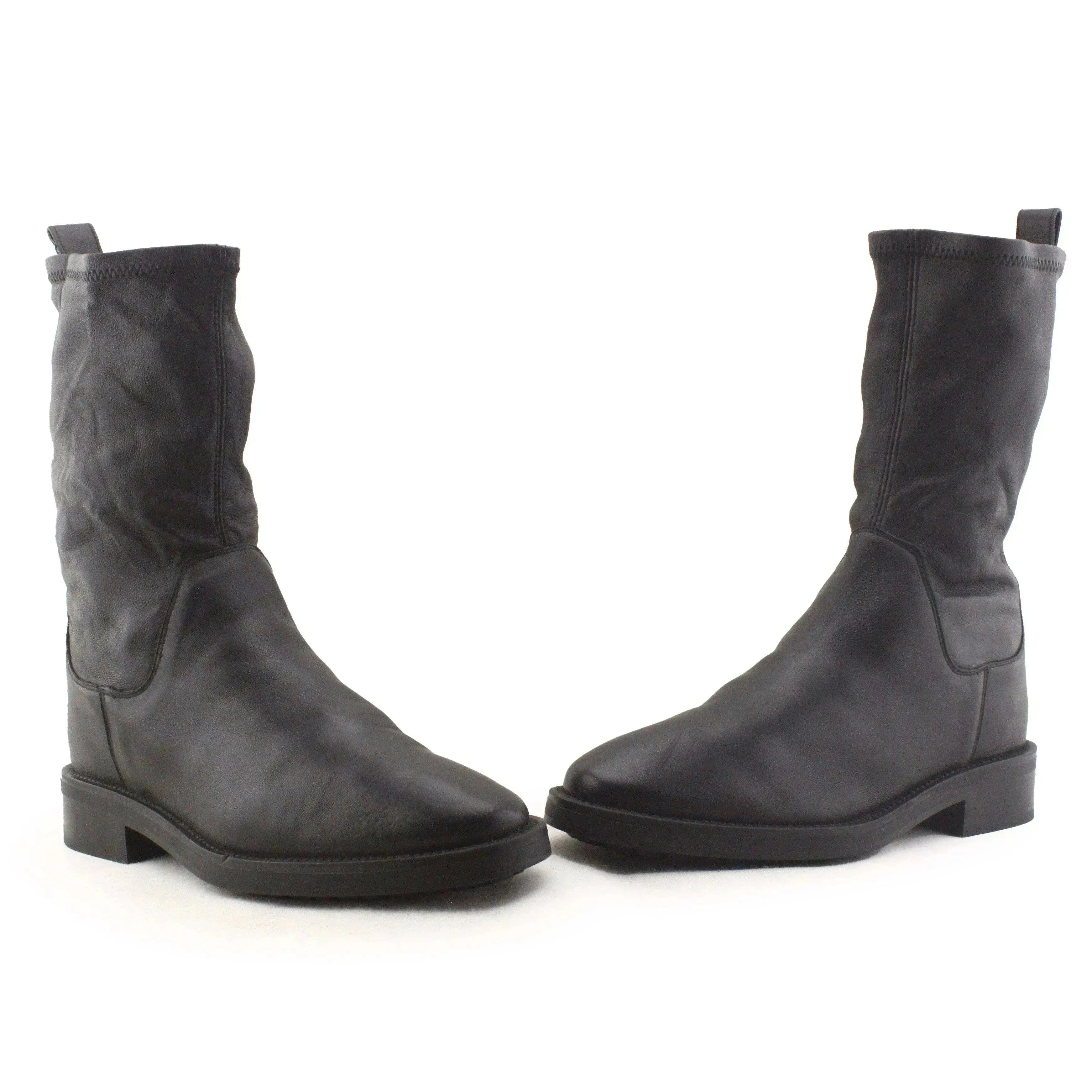 Massimo Dutti Ankle Boots | 100% Authentic leather - sundaybazar