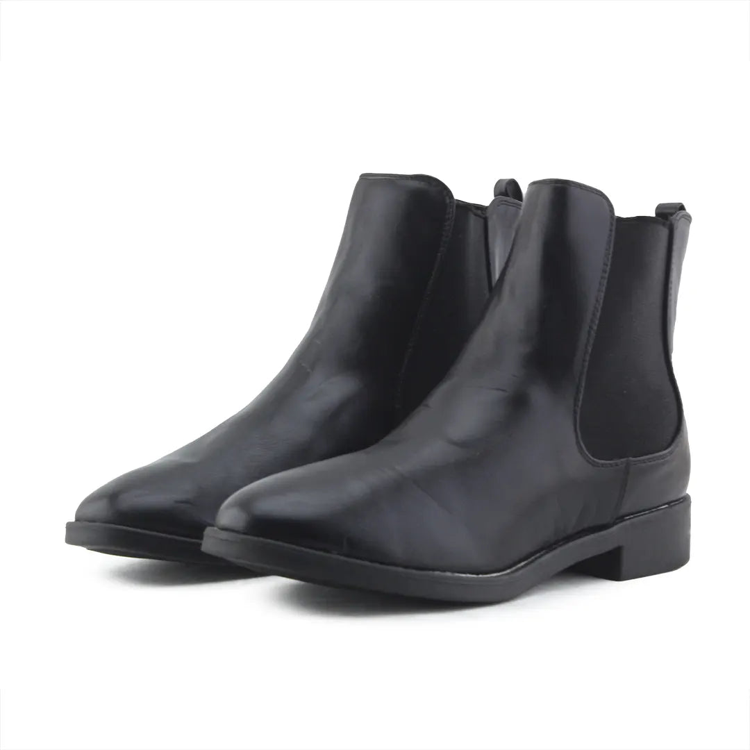 Lefties Stretchable Ankle Boot | 100% Authentic Leather