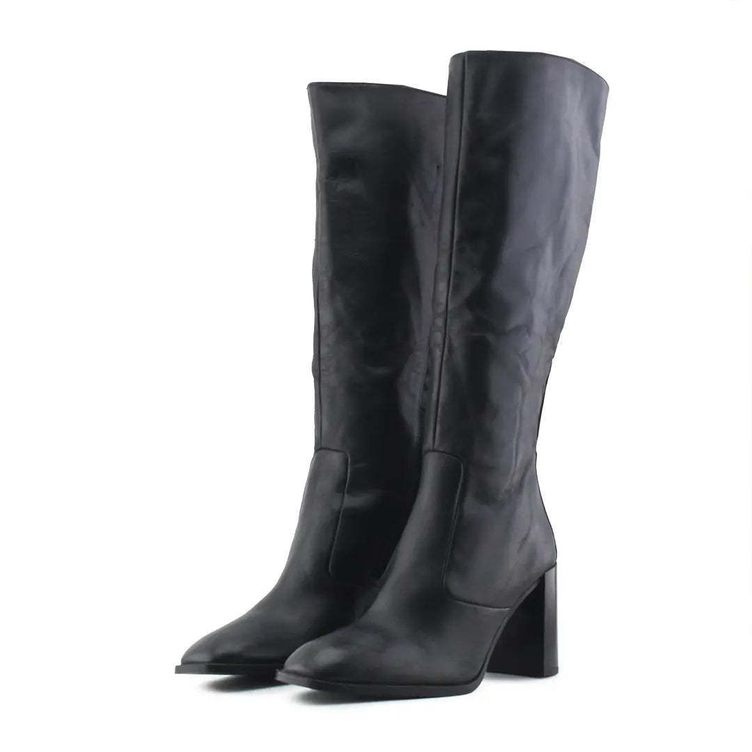 Zara Zipper Knee High Boot | 100% Authentic Leather