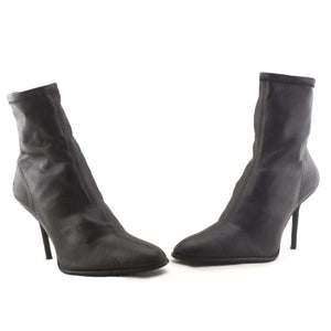 Zara Stilettos Heels Ankle Boots | 100% Authentic leather - sundaybazar
