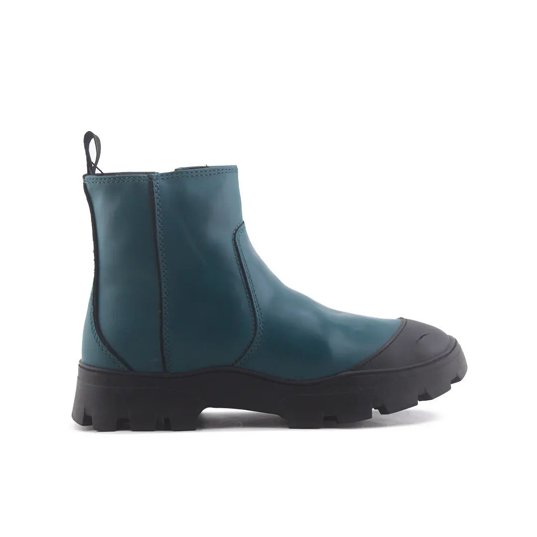 Zara Zipper Ankle Boot | 100% Authentic Leather