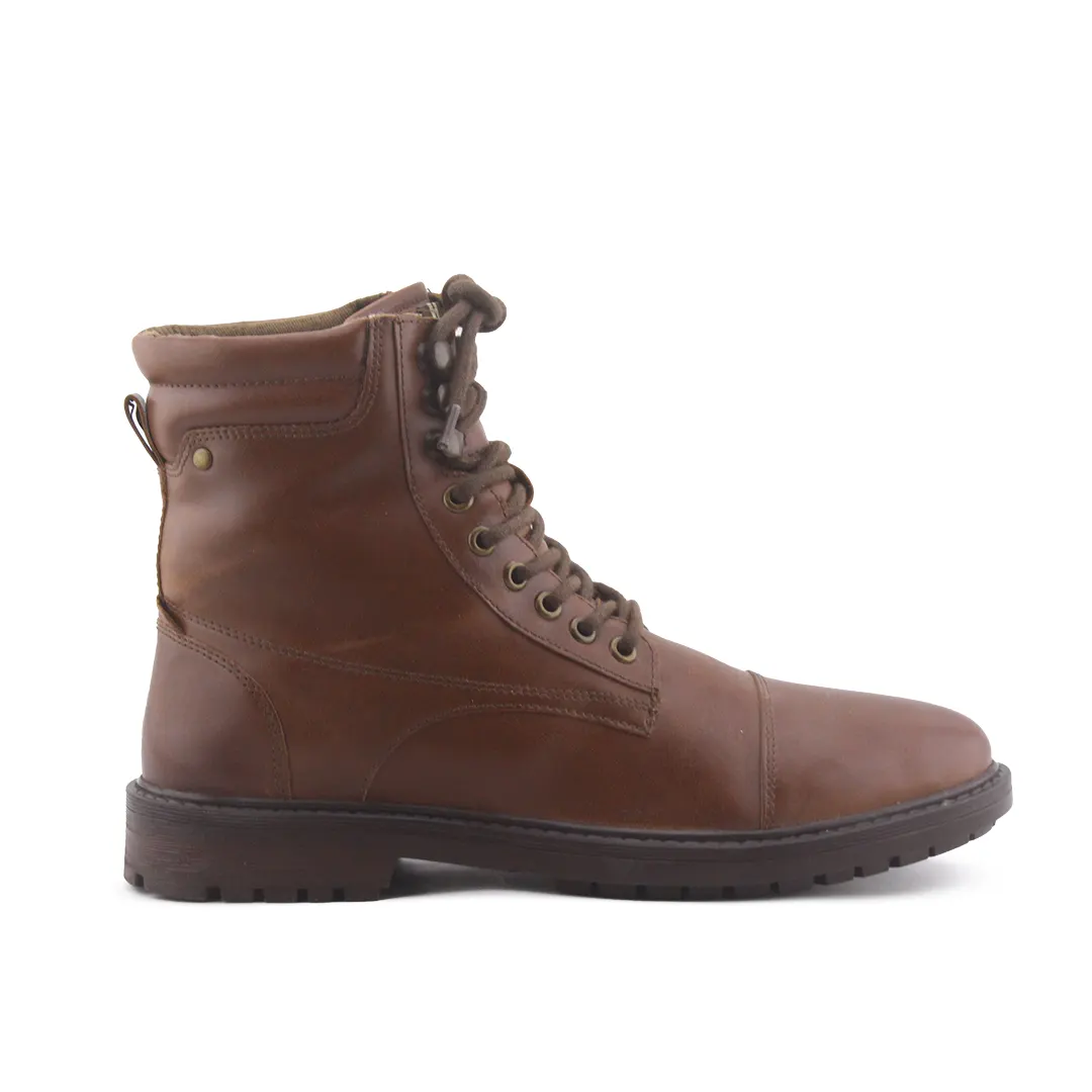 Lefties Lace Up Ankle Boot | 100% Authentic Leather