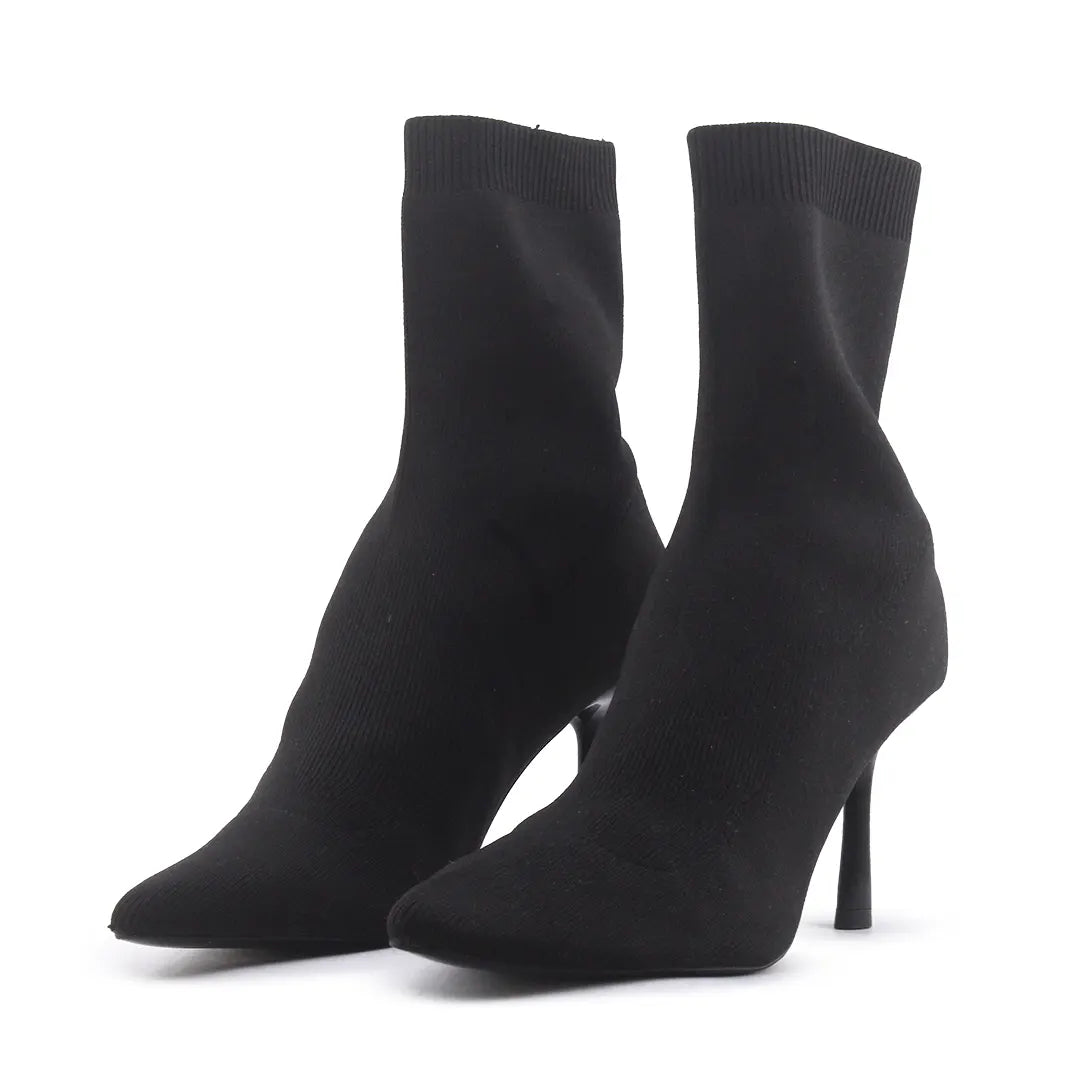 Stradivarius Sock Ankle Boot