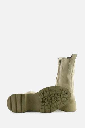 Zara Zipper Ankle Boots | 100% Authentic Leather - sundaybazar