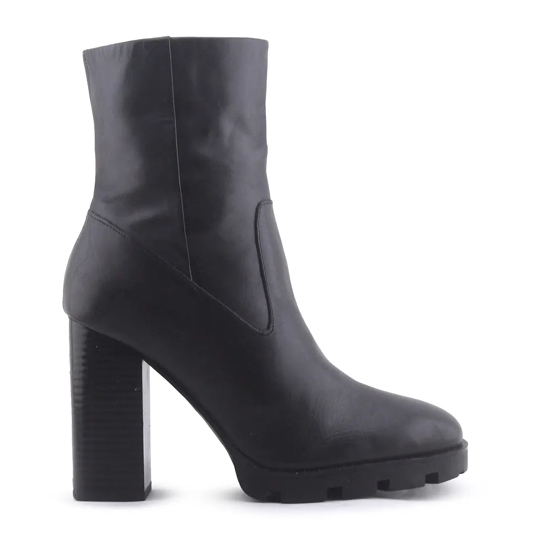 Zara Zipper Ankle Boot | 100% Authentic Leather