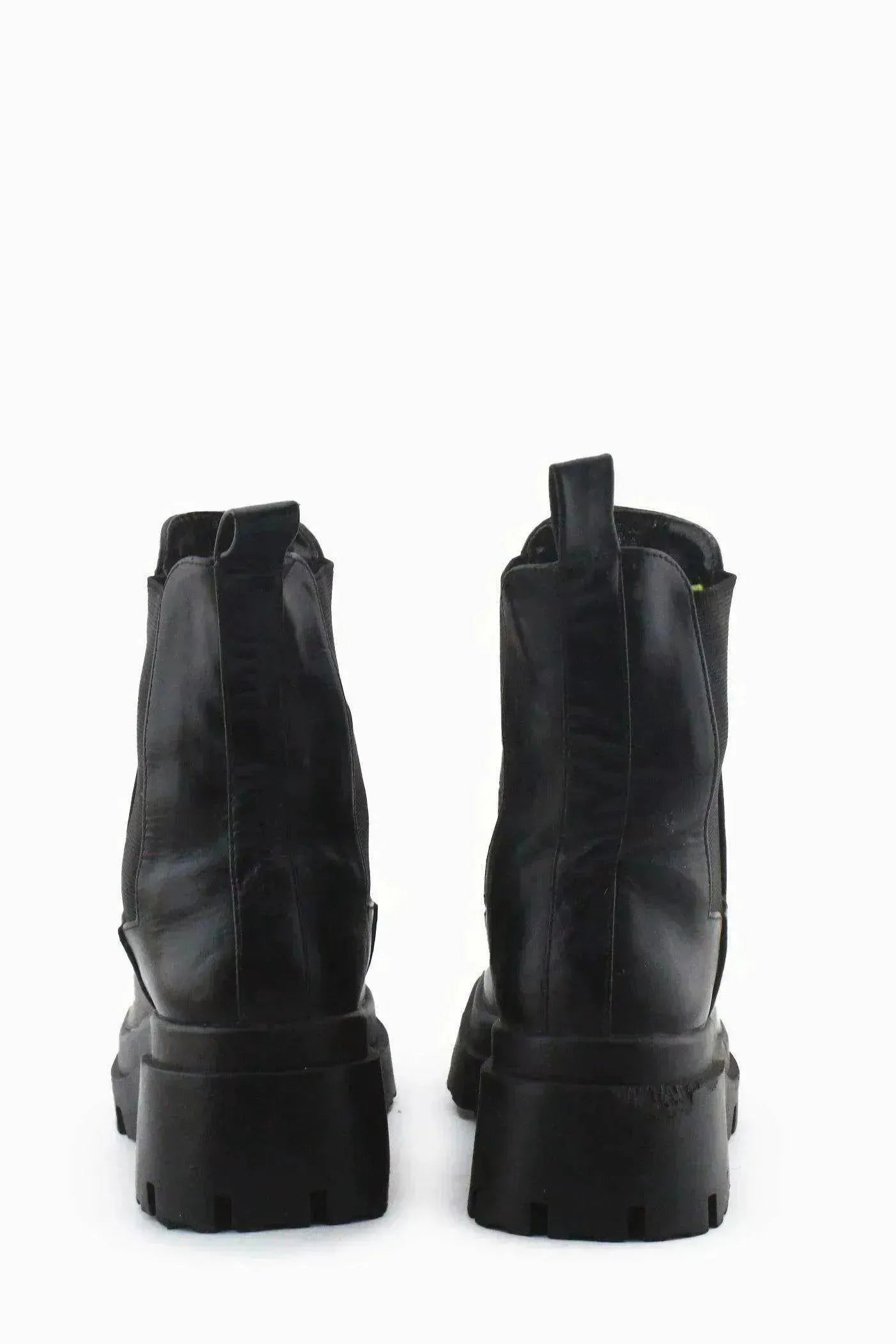 Zara Stretchable Chelsea Ankle Boots | 100% Authentic Leather - sundaybazar
