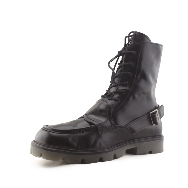 Zara Laces Buckle Strap Combat Boots | 100% Authentic leather