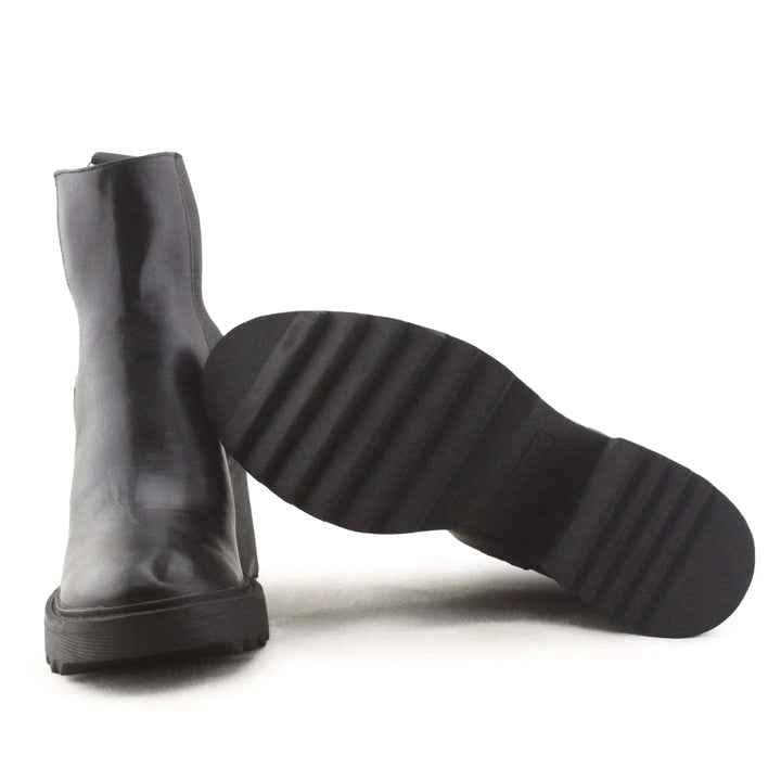 Stradivarius Stretchable Ankle Boots | 100% Authentic Leather - sundaybazar