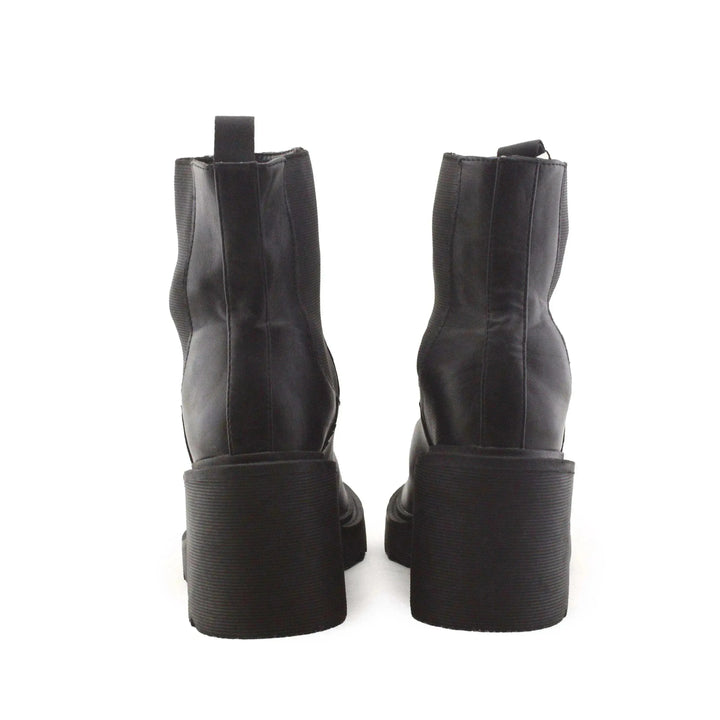Stradivarius Stretchable Ankle Boots | 100% Authentic Leather - sundaybazar