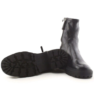 Zara Zipper Ankle Boots | 100% Authentic leather - sundaybazar