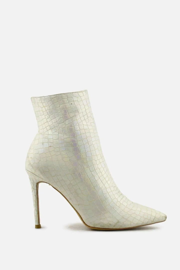European Brand Zipper Stilettos Ankle Boots | 100% Synthetic Leather - sundaybazar