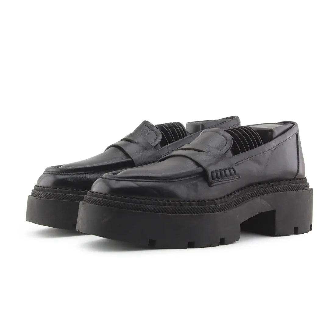 Zara Penny Strap Loafers