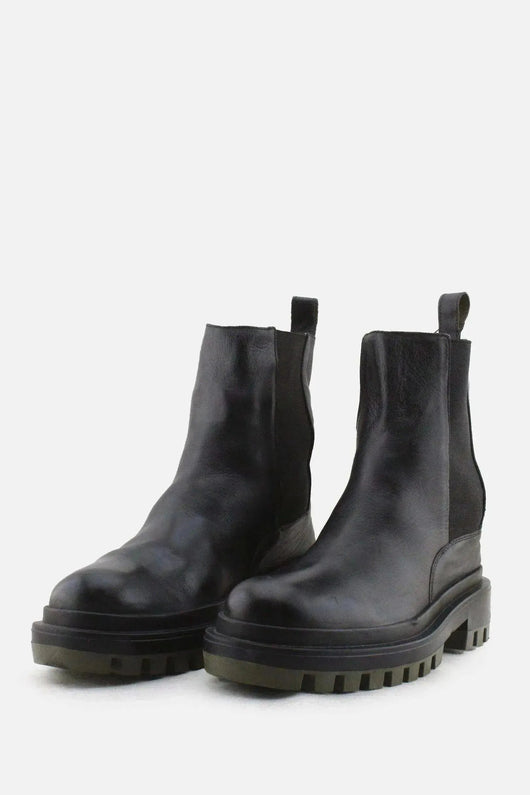 Zara Stretchable Ankle Boots | 100% Authentic Leather - sundaybazar