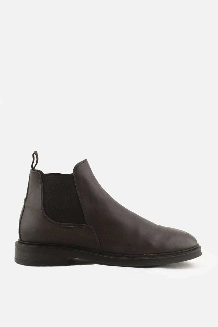 Massimo Dutti Stretchable Chelsea Ankle Boots | 100% Authentic Leather - sundaybazar