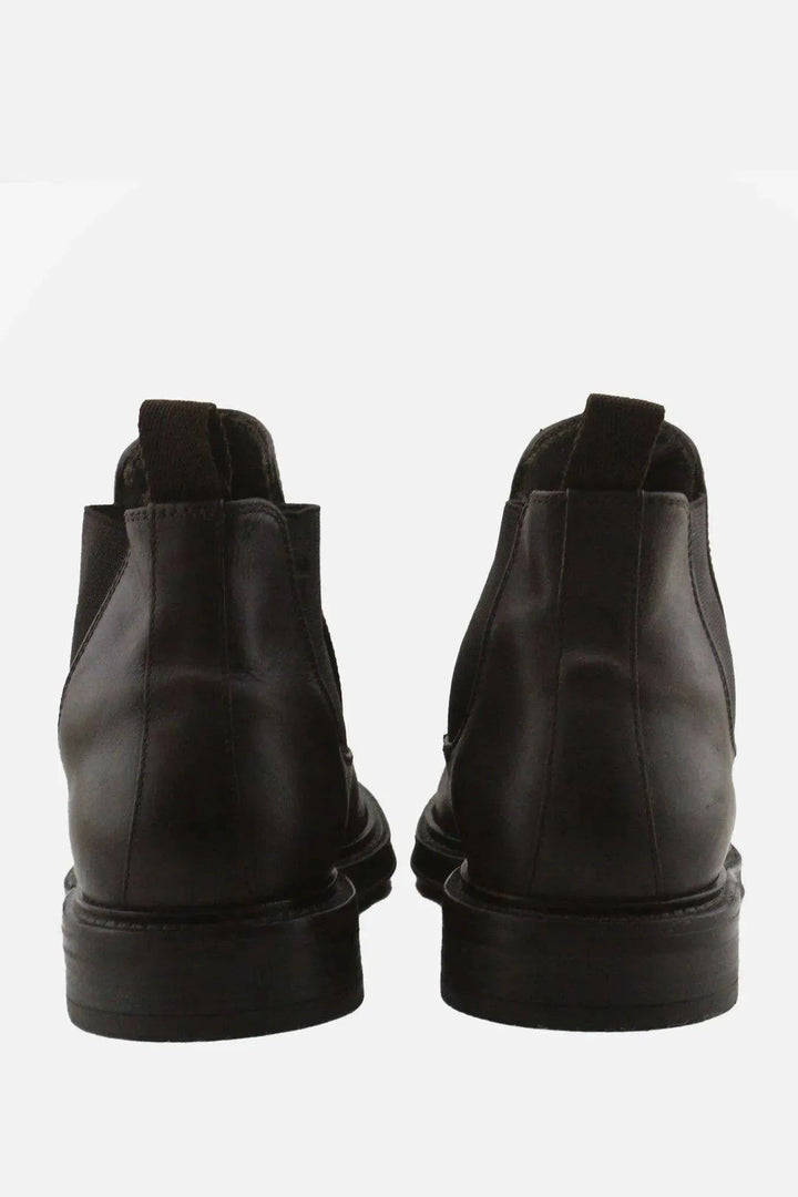 Massimo Dutti Stretchable Chelsea Ankle Boots | 100% Authentic Leather - sundaybazar