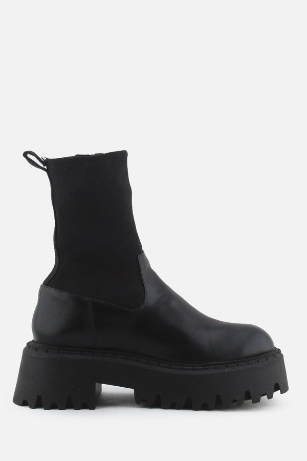 Zara Zipper Block Ankle Boots | 100% Authentic Leather