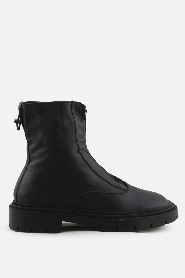 Zara Zipper Ankle Boots | 100% Authentic Leather