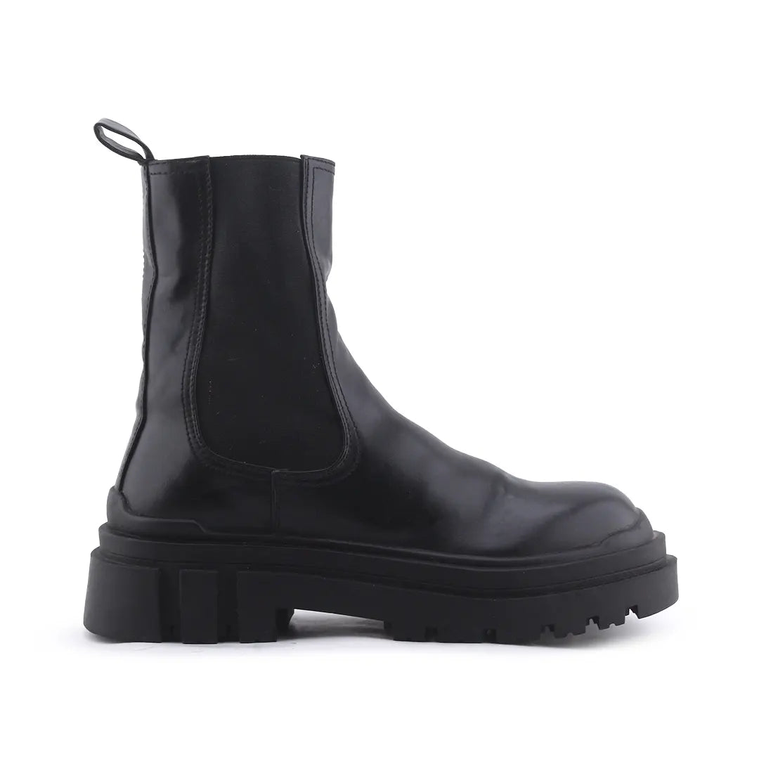 Bershka Stretchable Ankle Boot | 100% Authentic Leather