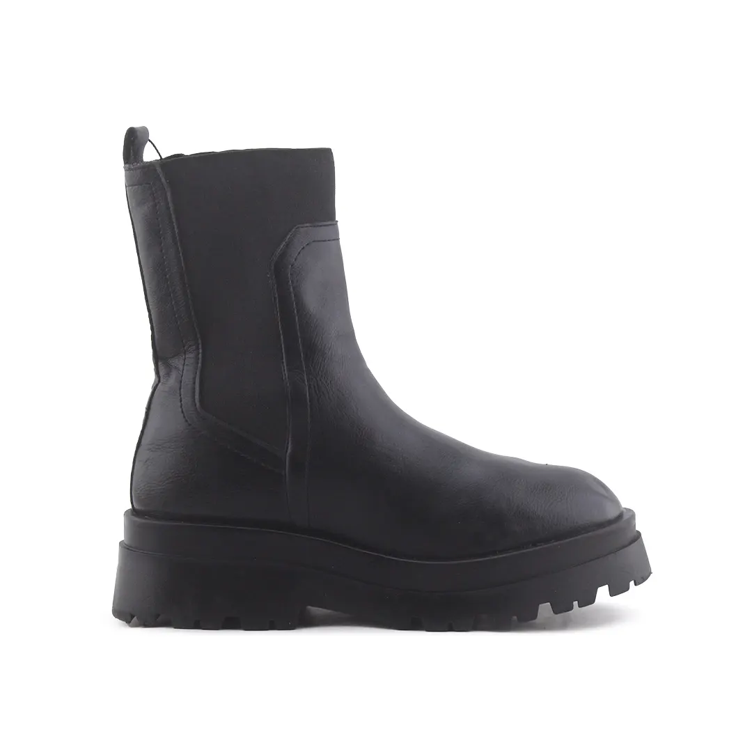 Stradivarius Stretchable Ankle Boot | 100% Authentic Leather