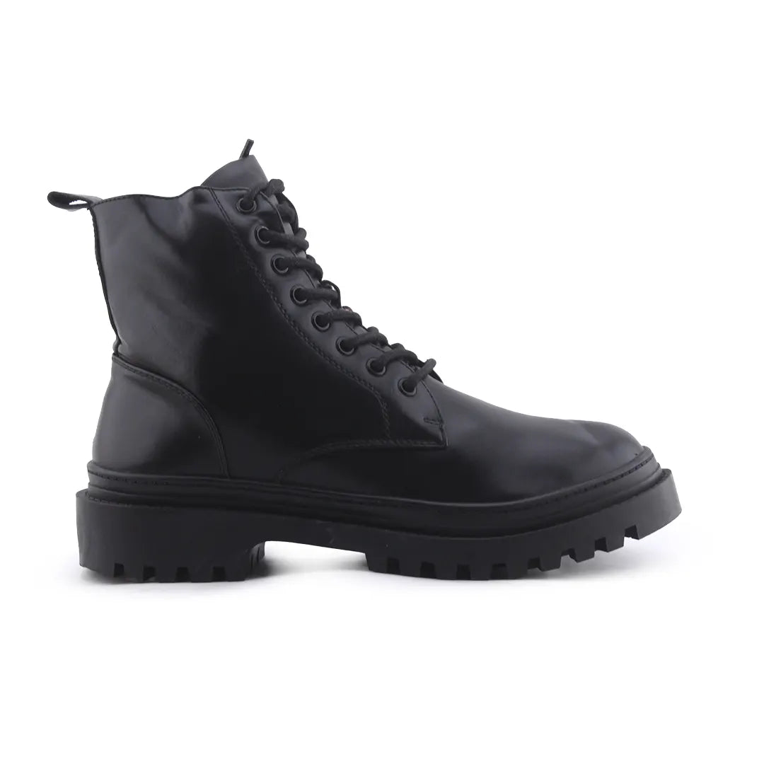 Lefties Zipper Lace Up Ankle Boot | 100% Authentic Leather