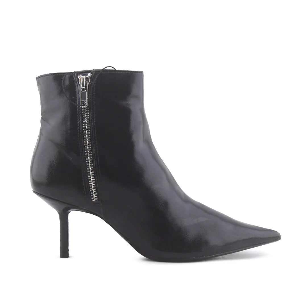Zara Zipper Ankle Boot | 100% Authentic Leather