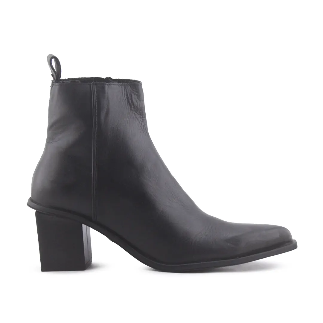 Zara Zipper Ankle Boot | 100% Authentic Leather