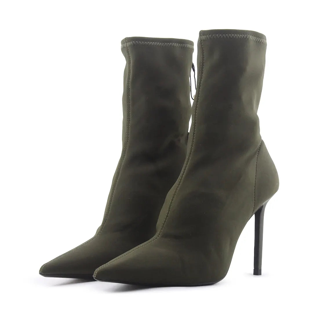 Zara Textile Ankle Boot