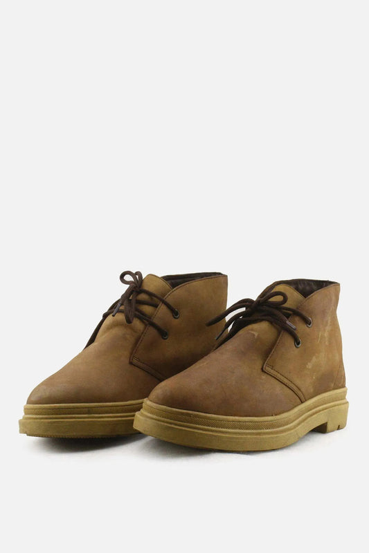 Zara Laces Desert Boots | 100% Authentic Leather - sundaybazar