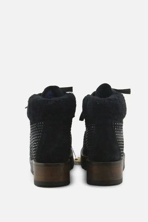 Women Only Laces Chelsea Ankle Boots | Textile - sundaybazar