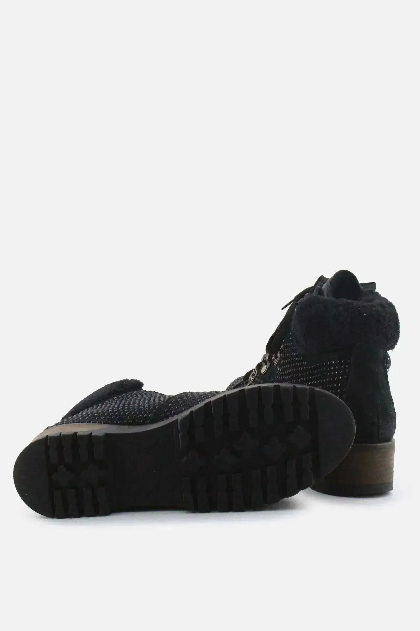 Women Only Laces Chelsea Ankle Boots | Textile - sundaybazar