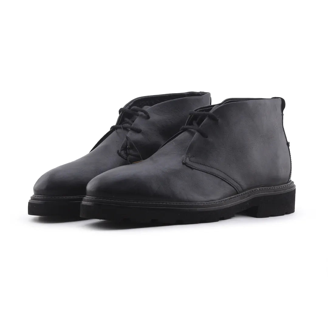 Massimo Dutti Lace Up Ankle Boot | 100% Authentic Leather
