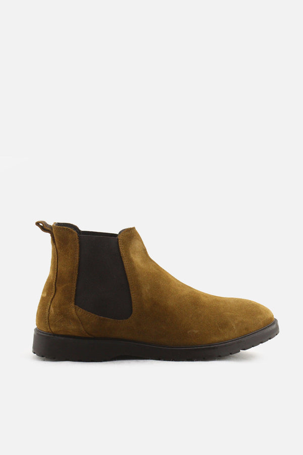 Zara Stretchable Chelsea Ankle Boots | Suede