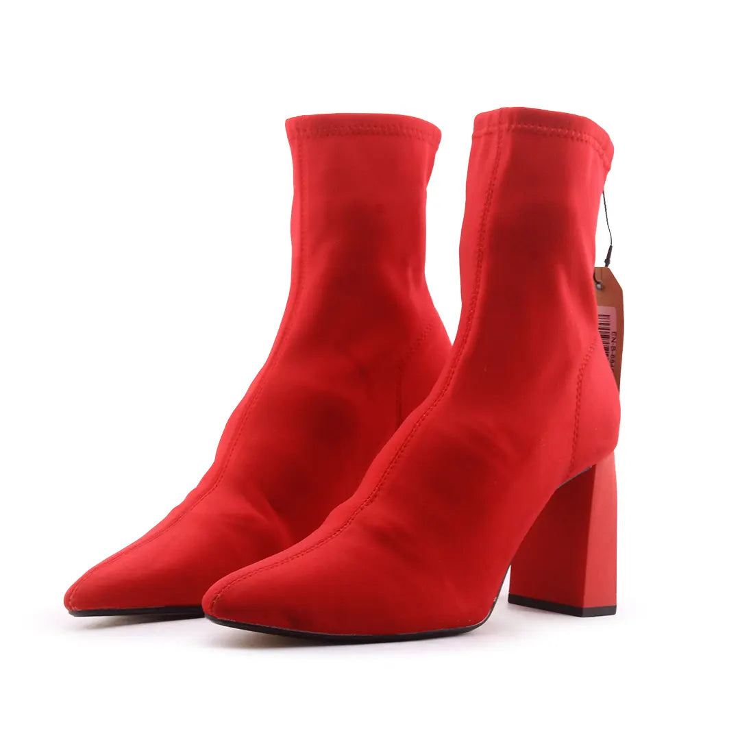 Zara Textile Ankle Boot