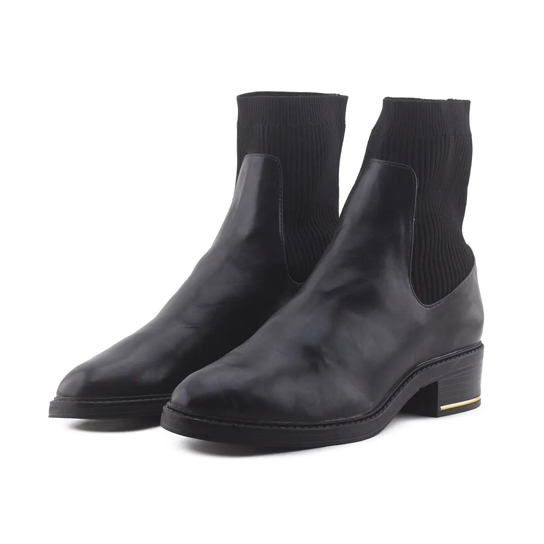 Zara Stretchable Ankle Boot | 100% Authentic Leather