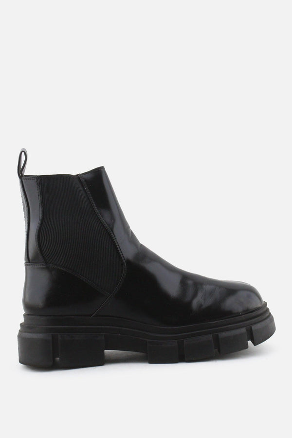 Zara Stretchable Chelsea Ankle Boots | 100% Authentic Leather