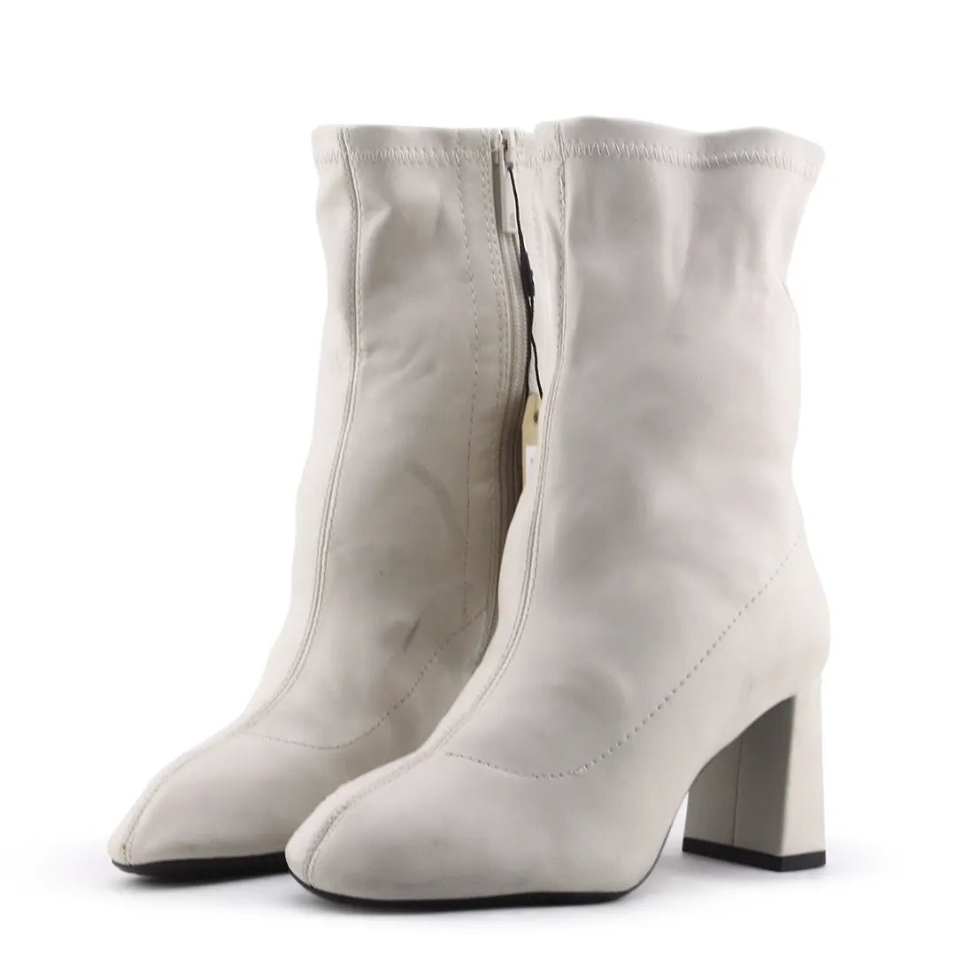 Zara Zipper Ankle Boot | 100% Authentic Leather