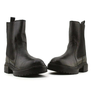 Zara Stretchable Ankle Boots | 100% Authentic Leather - sundaybazar